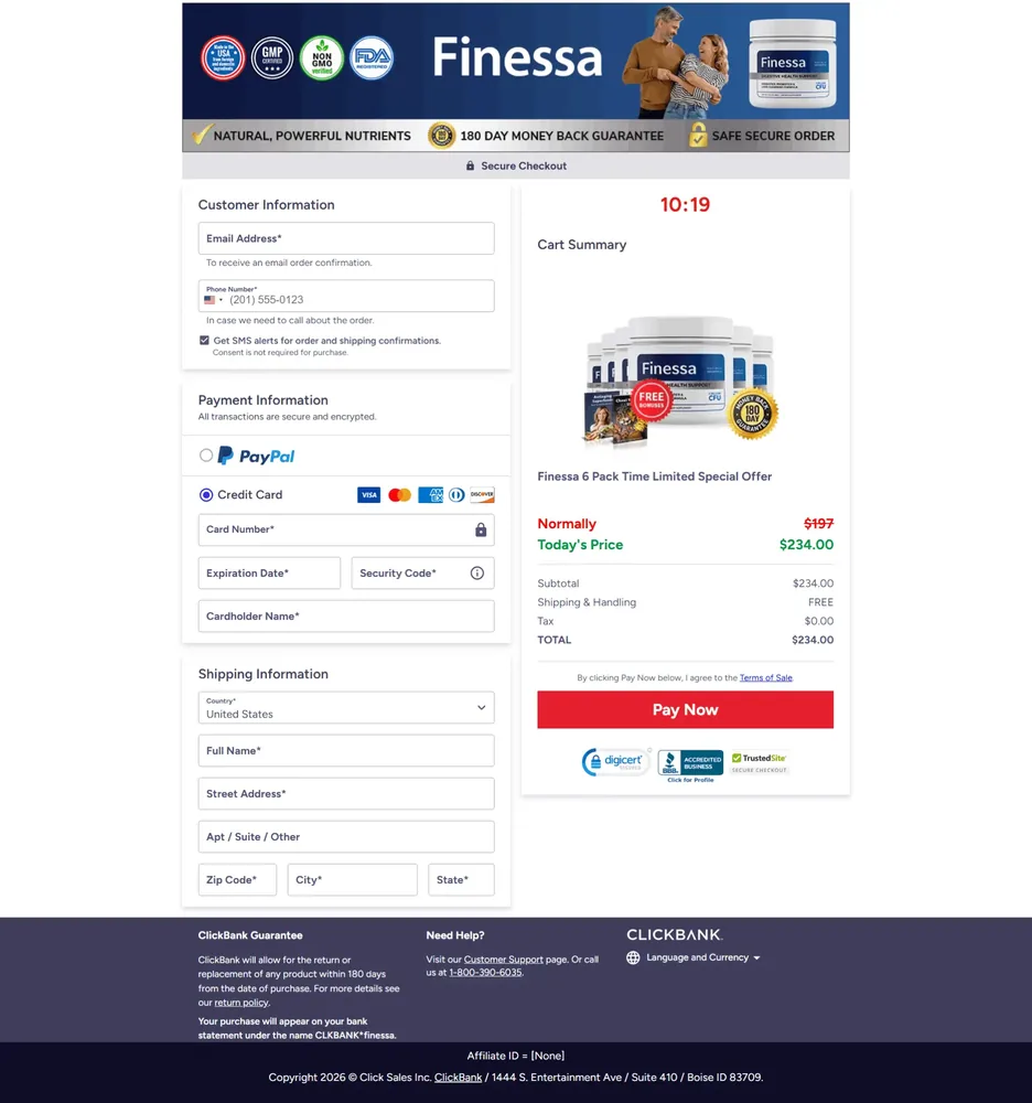 Finessa powder scoop for digestion support