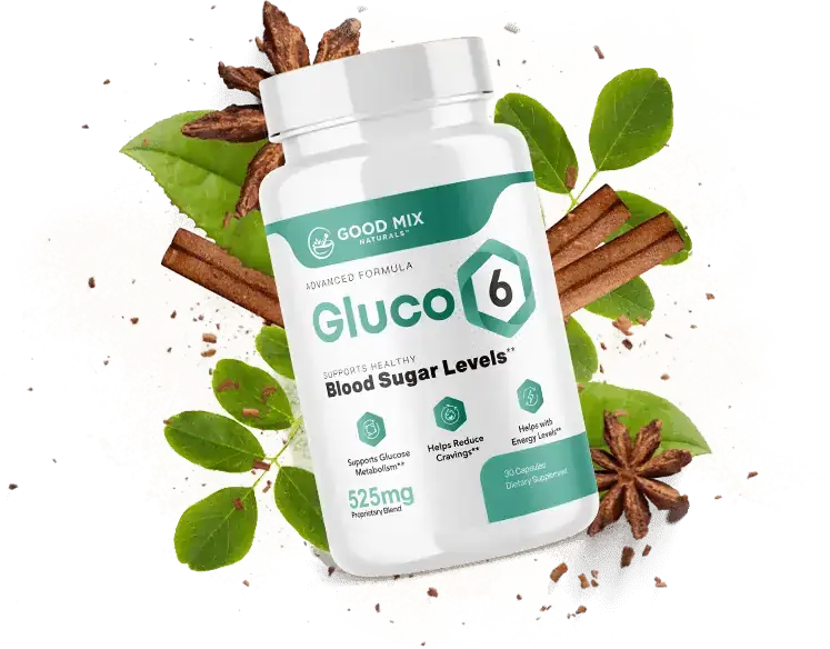 Gluco6 six-ingredient blood sugar formula