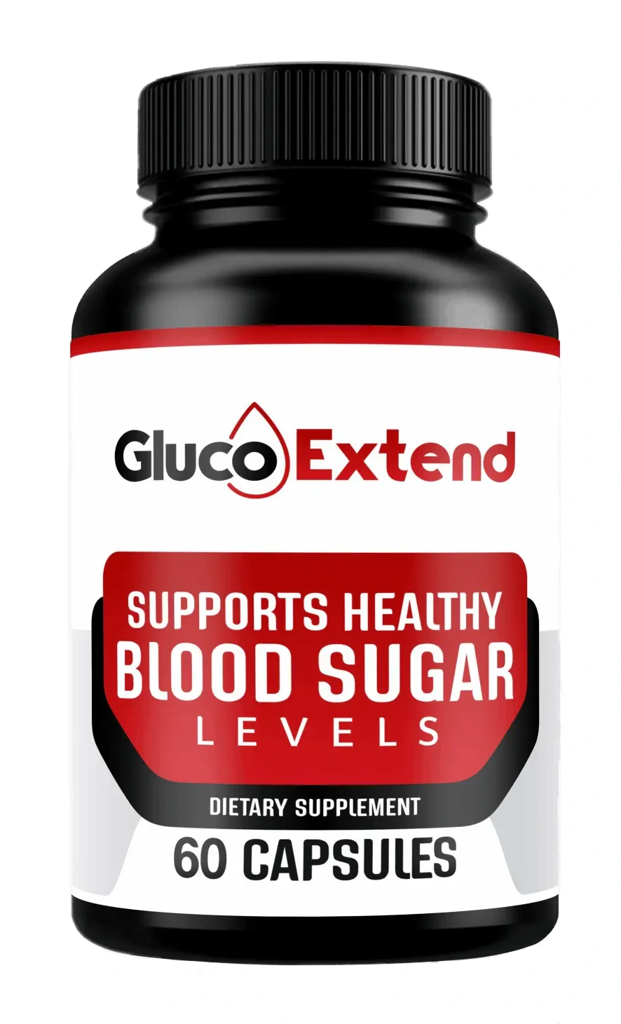 Gluco Extend prostate support formula bottles
