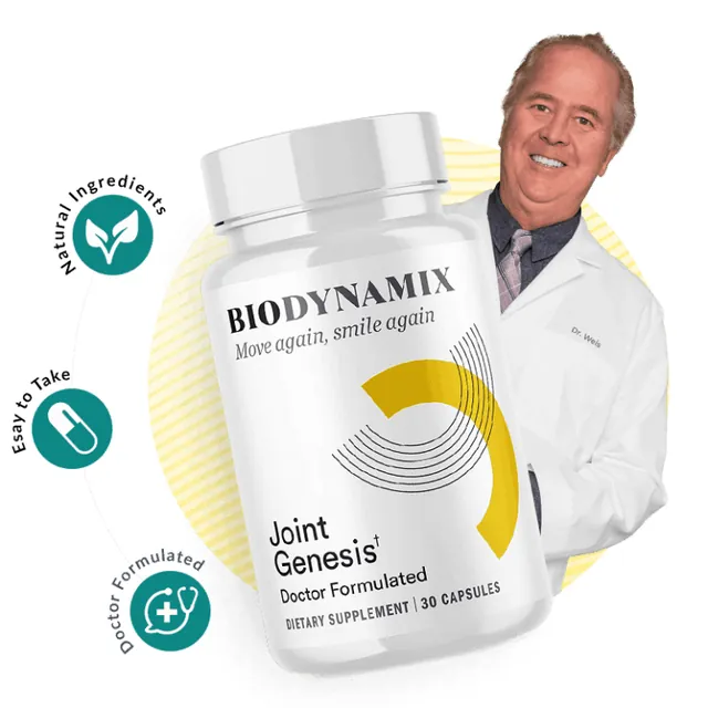 Joint Genesis formula with Mobilee hyaluronic acid complex