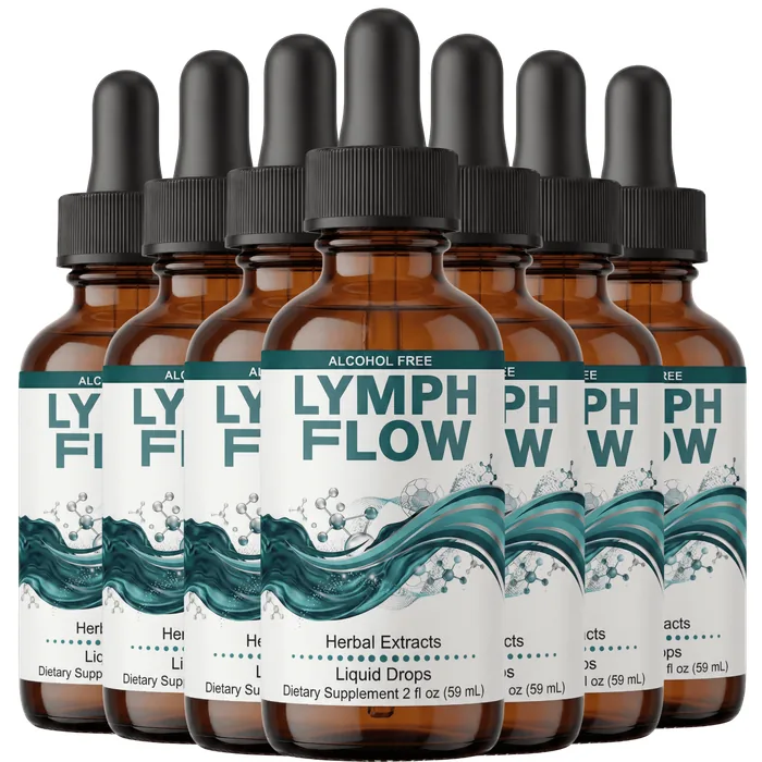 Lymph Flow liquid drops for lymphatic support