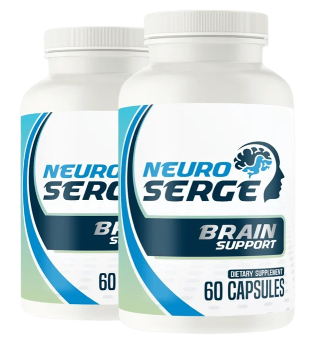 Neuro Serge brain support formula bottles