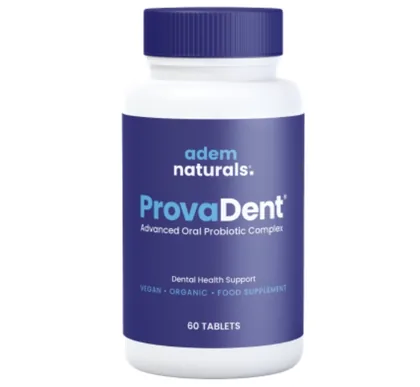 ProvaDent oral probiotic formula bottle