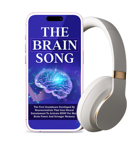 The Brain Song headphones listening setup