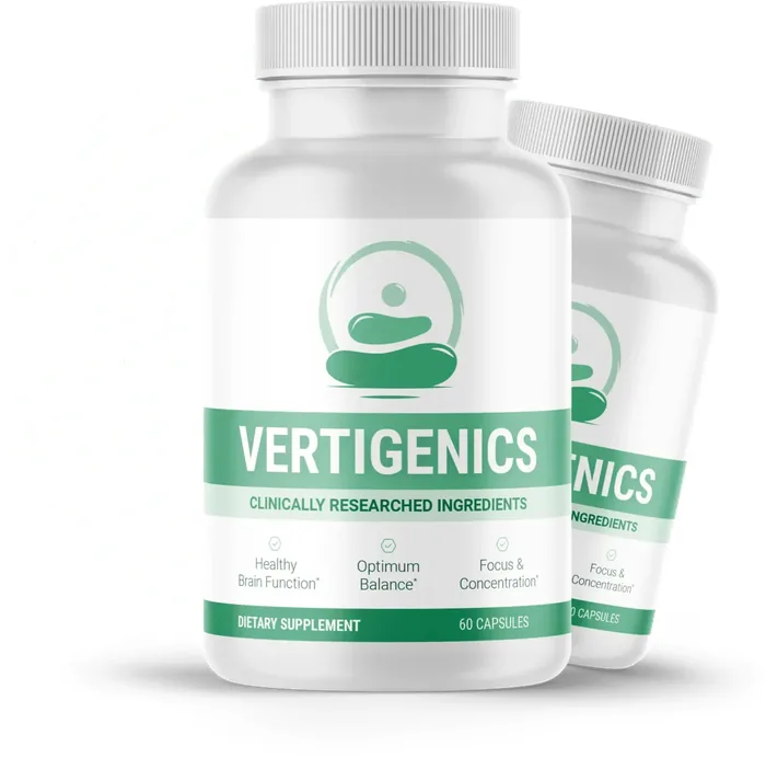 Vertigenics capsules for balance and brain support